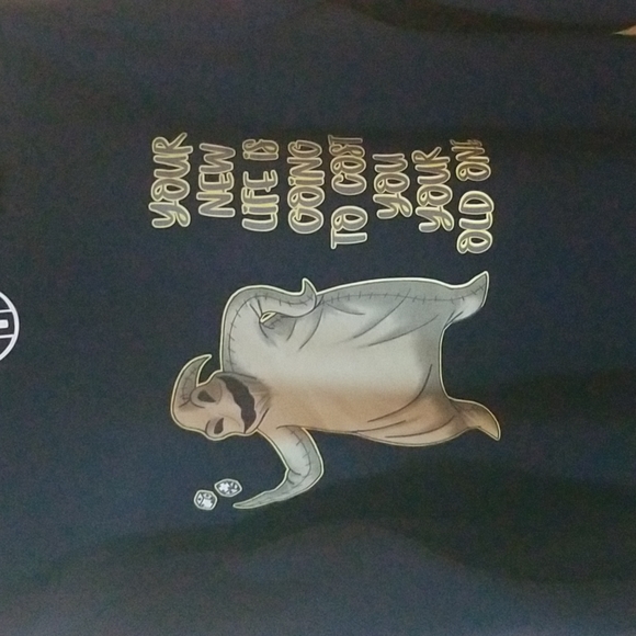 SBC Oogie Boogie Navy Blue Pullover Hoodie Sweatshirt - Picture 7 of 7